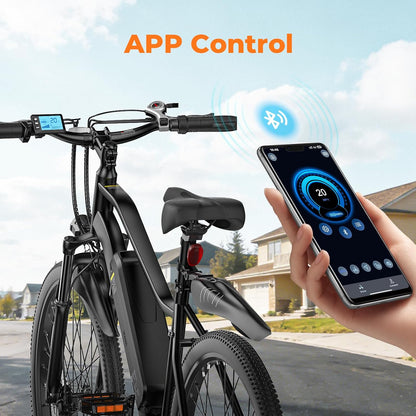 Electric Bike, 1000W/750W Motor, 20MPH, 70-55 Miles, 26" Tires, APP