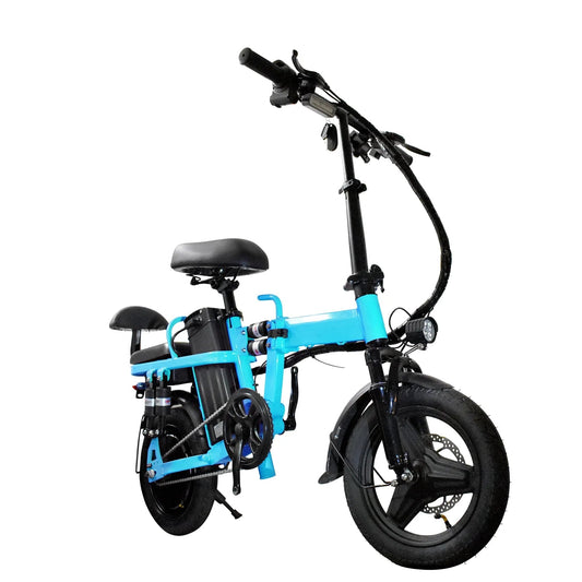 750W Folding Electric Bike,48V 20AH Removable Battery E Bike,20Mph,50 Miles Max Range Electric Bike for Adults,14" Tire Foldable Ebike,Adult Electric Bicycle for Commute